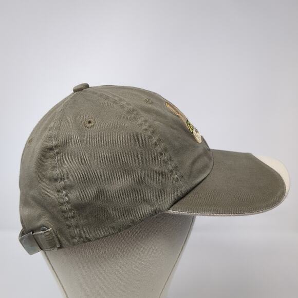 Grizzly Turf Slideback Baseball Cap Brown One Size Adjustable Port Authority - Picture 5 of 9